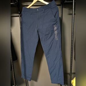 American Eagle Outfitters Men's Dark Blue Chinos